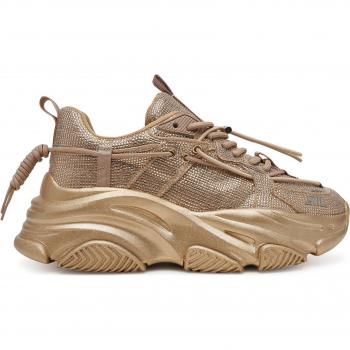 Basse Sneaker Donna Vault 2R Steve Madden Oro Trasparente
