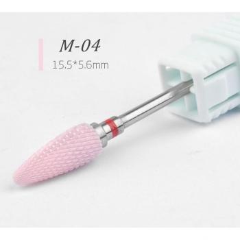 Accesorios de Manicura: Brocas de Cerámica Rosa 3/32