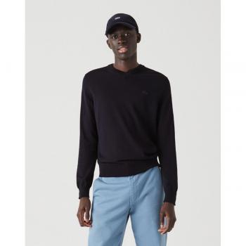 Maglione Lacoste Uomo Blu Scuro