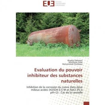 Evaluation du pouvoir inhibiteur des substances naturelles