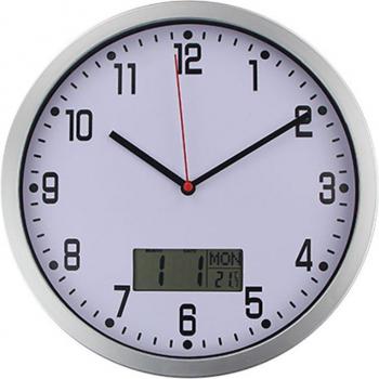 Timelike Classic Plastic Temperature Display Clock