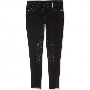 Kerbl Damen Reithose BasicPlus, Black, 36