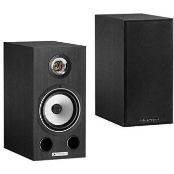 Comète Dreieck Ascher Schwarz Regallautsprecher (2 Stück)