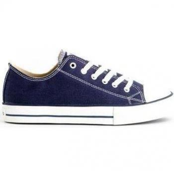 Sneaker Victoria Tribu Basket Lona Blu Navy 106550 Casual EU 39