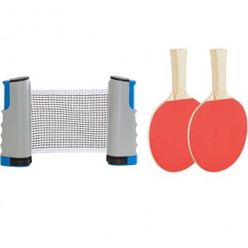 Ensemble rétractable de badminton ping‑pong