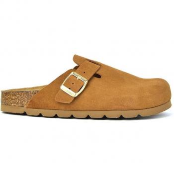 Sandalias de mujer Coronel Tapiocca Marrón con hebilla lateral