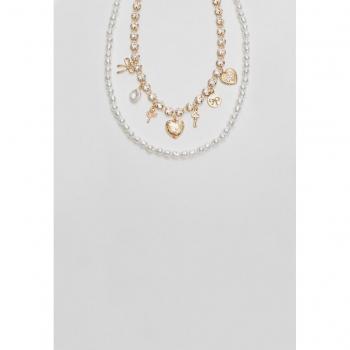 Stradivarius Oro: Set di Collane con Charm