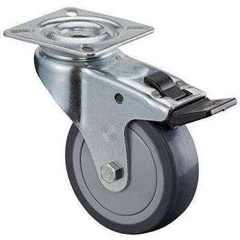 Porte-roue à verrouillage manuel, 50 mm, capacité 50 kg – version A320.A85.050