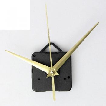 Repuestos para reloj de cuarzo: 2 mecanismos negros y manecillas doradas