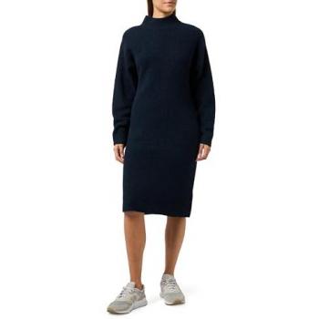 BOSS ORANGE Damen Strickkleid C_Fagdassy Stehkragen