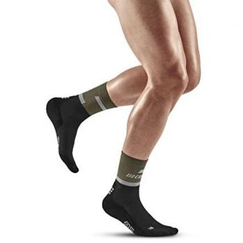 CEP Men's The Run Mid Cut Compression Socks