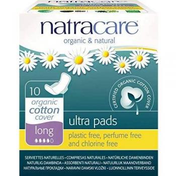 Natracare Grande Taille Serviettes avec Ailettes