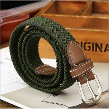 Men's 1-3/8 Wide Metal Stretch Belt