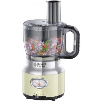 Russell Hobbs 25182‑56 Retro Vintage Creme‑Mixer – 2 Geschwindigkeiten, Impuls‑