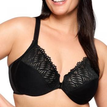 Glamorise Wonder Wire Bra Black 42D