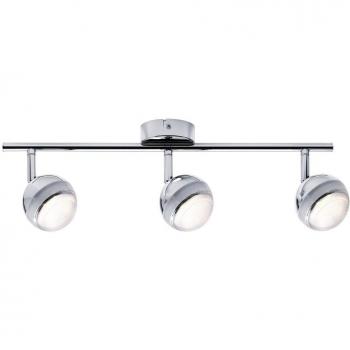 Paulmann Spotlight Scoop LED 3x4,6 W – Chrom‑Kunststoff Deckenleuchte