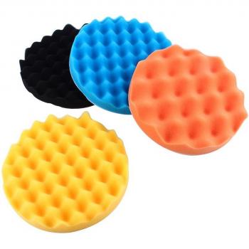 4 Piece Car Waxing Sponge Set