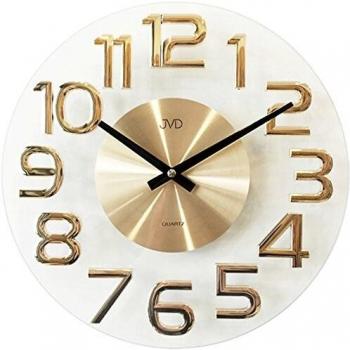 JVD HT098.1 Wanduhr golden