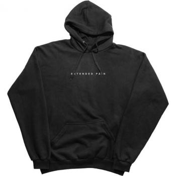Homme : Sweat à capuche Thrown – Extended Pain (S–XXL) – Noir