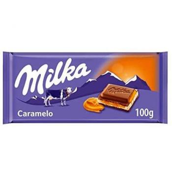Barra de chocolate Milka Caramelo 100g