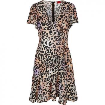 HUGO Wickelkleid mit Leopardenmuster Kaluna-1 10261425 01 female