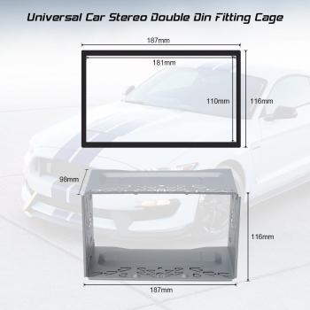 Universal 2Din MP5 Car Player Mount