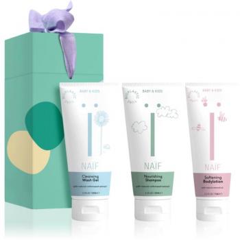 Kit Cura Neonati Naif con Mini Saponette