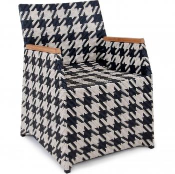 Verona Tangram Polyrattan Gartenstuhl