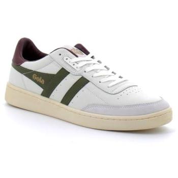 Scarpe da Basket in Pelle Gola Contact Bianco EU 44