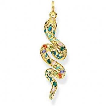 Colgante de Serpiente en Plata y Oro 18k Thomas Sabo