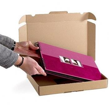Lot de 50 emballages postaux plats 330x240x45 mm