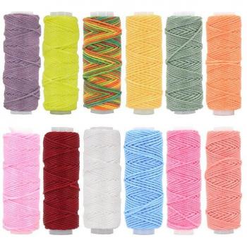 Fil Tissage Cuir & Cire 0.45 mm