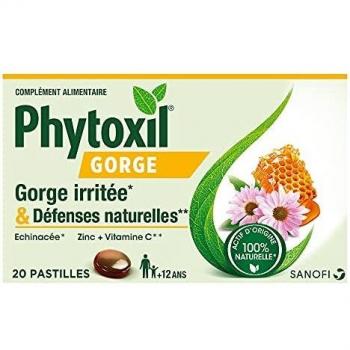 PHYTOXIL GORGE 20 Pastilles à Sucer