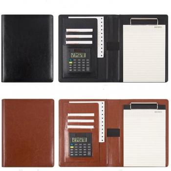 A5 Writing Pad and Calculator Folder for Office Use