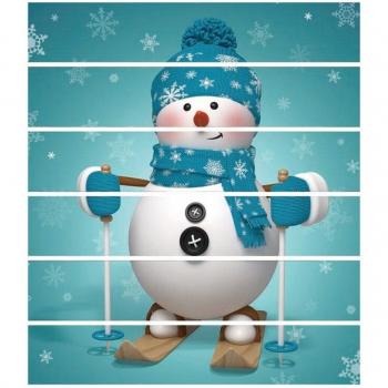 Zelfklevende Kerst Trapstickers 3D Effect Waterdicht