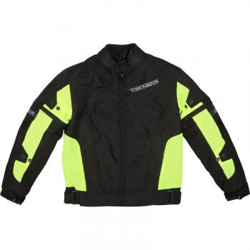 Modeka X‑Vent Veste Moto Jeunesse Noir Jaune 128