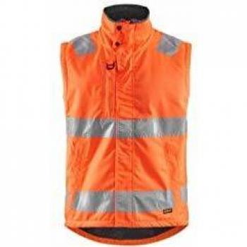 Krähe Winterweste für Arbeit, orange, Größe S