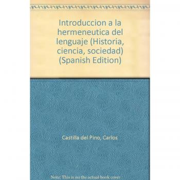 Introducción a la hermenéutica del lenguaje