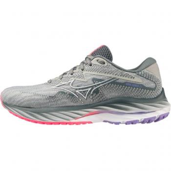 Chaussures Femmes Mizuno Wave Rider 27 Gris AW23, Taille 40,5