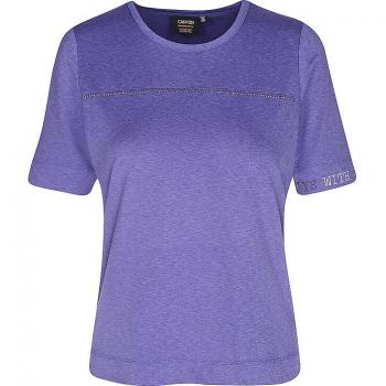 CANYON Damen T-Shirt lila 1/2 Arm Größe 48