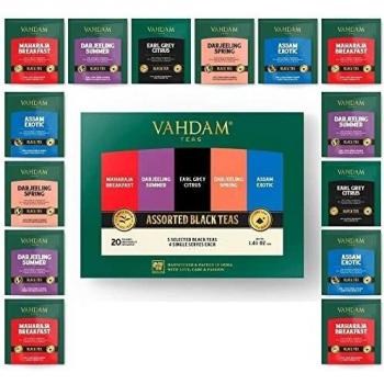 Vahdam English Breakfast Tea Sampler