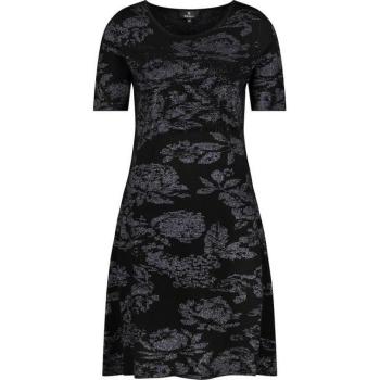 Monari Strickkleid „Glitzerblumen“