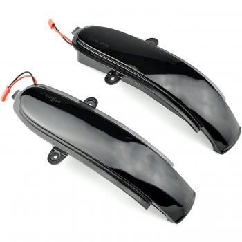 Rétroviseur LED clignotant noir