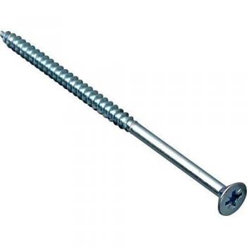 ForgeFix Multi-Purpose Pozi Compatible Screw CSK ST ZP 5 x 100mm Box 100