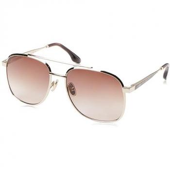 Sombrero Solar Victoria Beckham VB233S 702 Marrón Dorado para Mujer