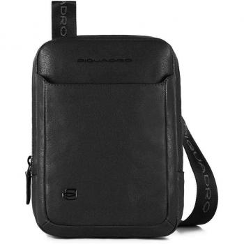 Piquadro Men's Black Messenger Bag