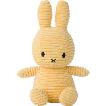 Miffy Kuscheltier aus Cord 23 cm Buttercreme