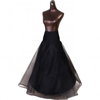 Vestido de Altar A-Line Talla Grande con Crinolina y Enagua