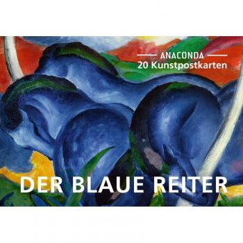 Postkarten-Set Der blaue Reiter: 20 Kunstpostkarten aus hochwertigem Karton. ca. € 0,25 pro Karte