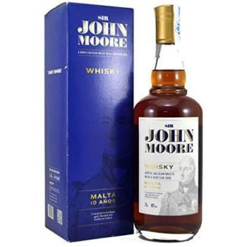 Whisky John Moore Malta 10 Años